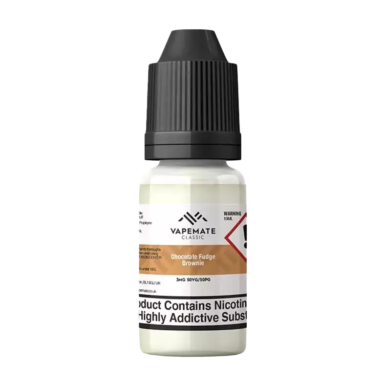 Vapemate Classic Chocolate Fudge Brownie 10ml - Ecigwizard