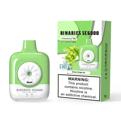 Horizontech Binaries SE6000 Green Grape Ice Disposable Vape