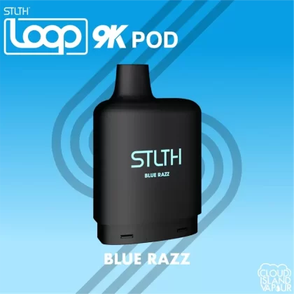 STLTH LOOP 9K Pod Pack – Blue Razz