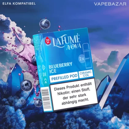 La Fume Nova Pods – Blueberry Ice (2er Pack) - La Fume / Propylenglykol / Aromastoffe / Nikotin / Glycerin