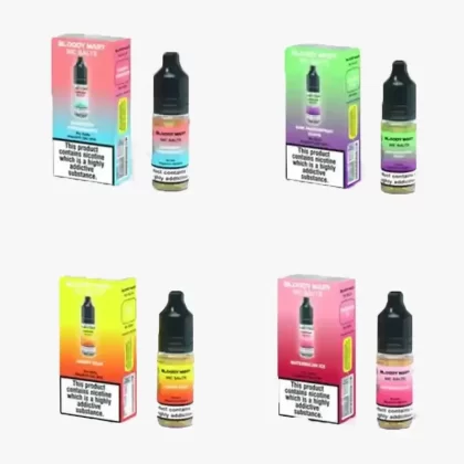 Bloody Mary BM5000 Nic Salt Vape Juice - Pack of 10 - Blueberry Pomegranate / 10mg