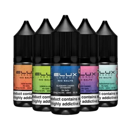 Elux Legend Nic Salts E-Liquid - Blueberry Sour Raspberry / 20mg