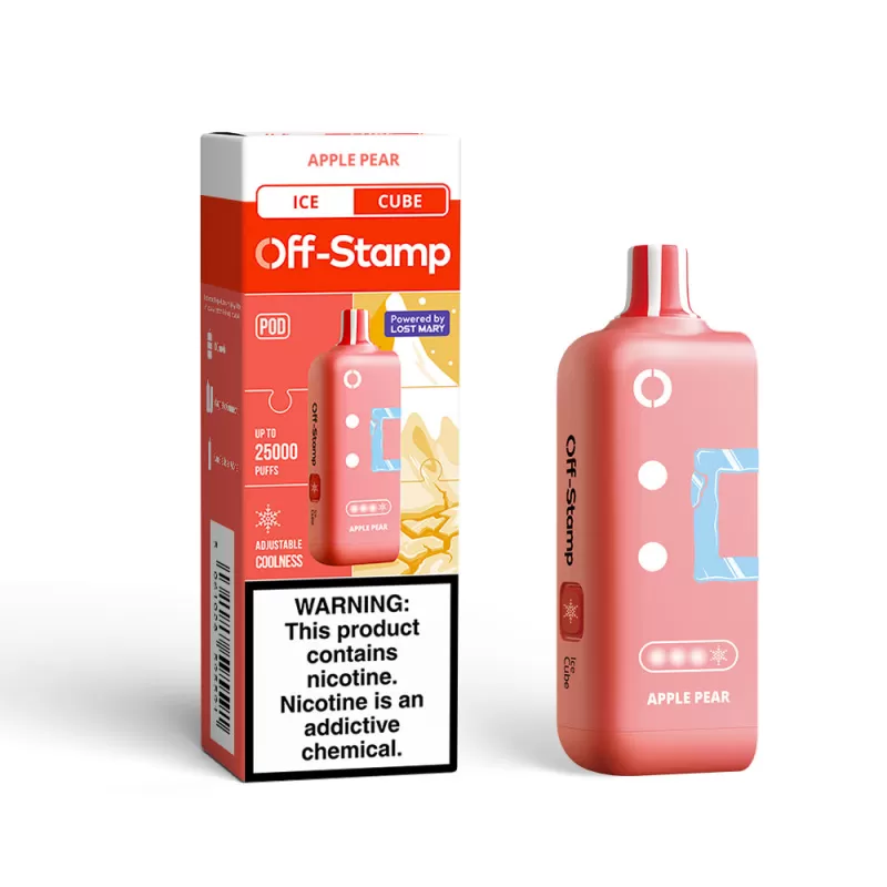 Off-Stamp X-CUBE Ice Cube 25K Disposable POD Powered By LOST MARY – 25000 Puffs - Vaporider Deals - Image 2