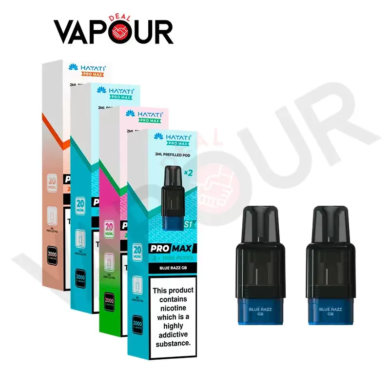 Hayati Pro Max S1 Pods - Strawberry Raspberry Ice