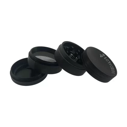 Sir Shredalot 4 Piece Curve Top Metal Herb Grinder – 50mm