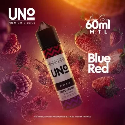 UNO MTL BLUE RED ICE VAPE ELIQUID - Vape Product, Vape Product; Vape Product, Vape Product