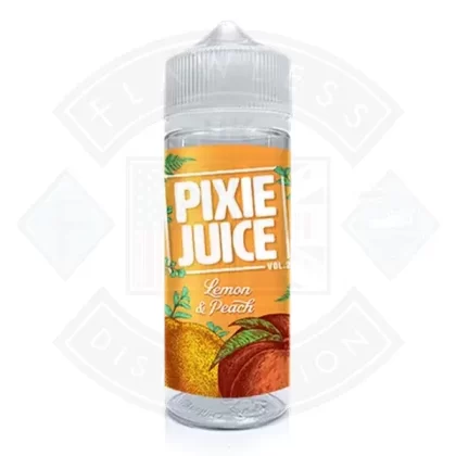Pixie Juice Vol 2 – Lemon & Peach 0mg 100ml Shortfill