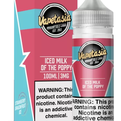 Vapetasia - ICED Milk of the Poppy - 100ML E-Liquid - 0MG