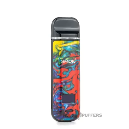 Smok Novo X Pod System - 7-Color Cobra, 7-Color Resin