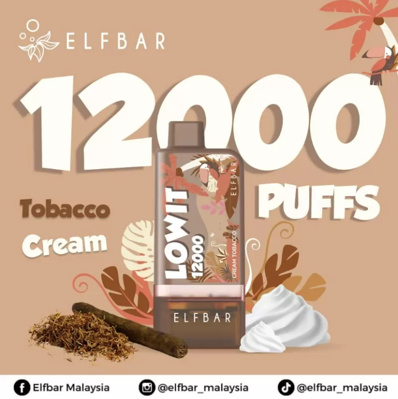 Elf Bar Lowit 12000 Puff POD Cartridge & Device - Vapeandgo Com My - Image 3