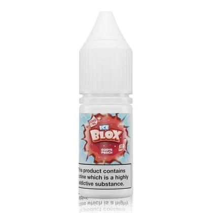 Guava Peach By Ice Blox 10ml Nic Salt 10mg (out of date)