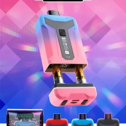 Ooze Duet Cart Battery - Color#Red>Black>Blue>Pink/Blue