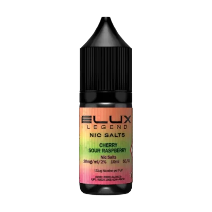 Cherry Sour Raspberry Nic Salt by Elux 10ml - 5mg - Vape Product