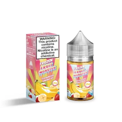Strawberry Banana ICE SALT – Frozen Fruit Monster – 30mL