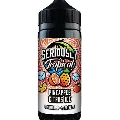 Pineapple Citrus Ice (Tropical) Seriously E Liquid 100ml – 70VG - Vapestorm Co