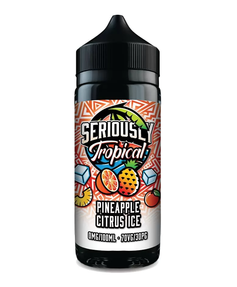 Pineapple Citrus Ice (Tropical) Seriously E Liquid 100ml – 70VG - Vapestorm Co