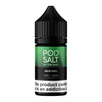 Menthol Pod Salt Onyx Salts