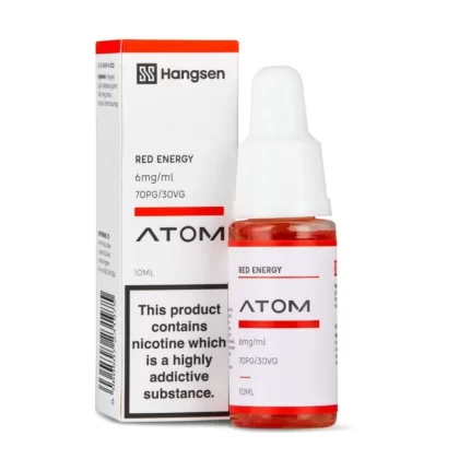 Red Energy E-Liquid Atom Series by Hangsen (10ml) - 3mg