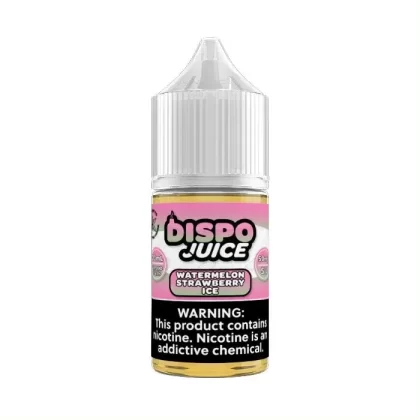 Dispo Juice – Watermelon Strawberry Ice – 30mL - Nicotine Salt (mg)#30 mg>50 mg