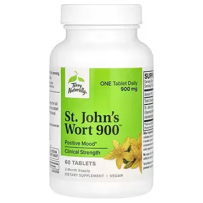 Terry Naturally St. John’s Wort 900 mg 60 Tablets