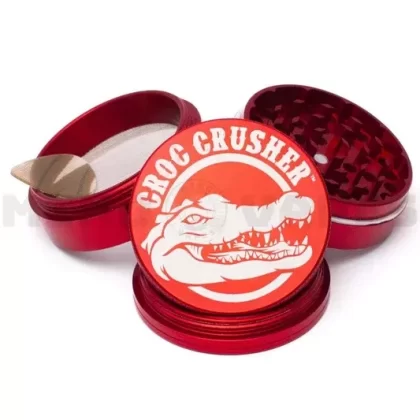 Croc Crusher – 2.5 inch 4 Piece Herb Grinder