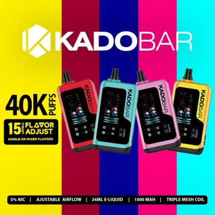 KADOBAR Flavor Adjust 40K Puff Disposable Device - 40000 Puffs