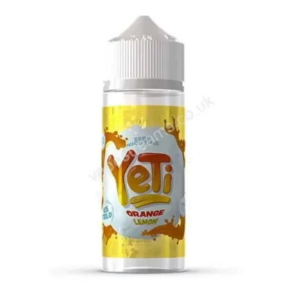YeTi Orange Lemon E-Liquid Shortfill - Vapestreams Co