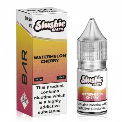 Watermelon Cherry Bar By Slushie Salt 10ml 20mg (out of date)