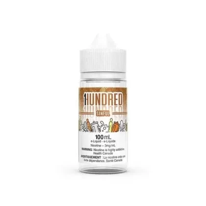 SINFUL BY HUNDRED - Nicotine Strength#3MG