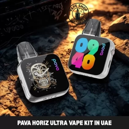 Pava Horiz Ultra Vape Kit in UAE - Champagne Gold, ELEGANT SILVER