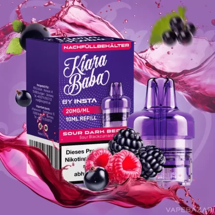 Kiara Baba Vape Pod – Sour Dark Berry