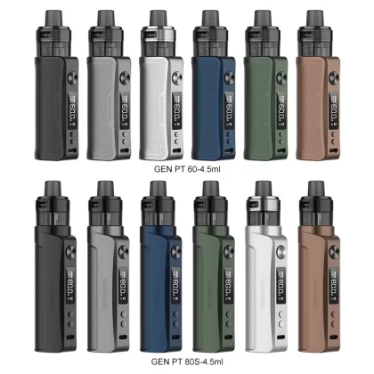 Vaporesso GEN PT60 / PT80 S Pod Mod Kit - Dark Black / PT80 S