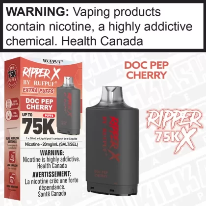 DP Cherry RIPPER X 75K 20mL POD