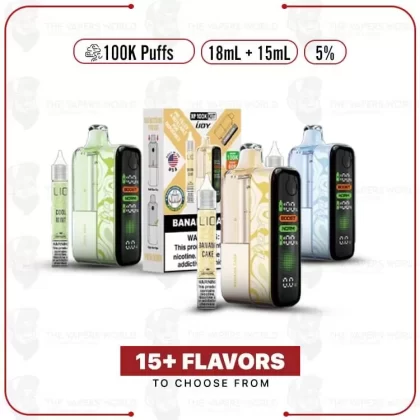 IJoy XP100K Puff Disposable Kit – 15ml Bottle - Thevapersworld