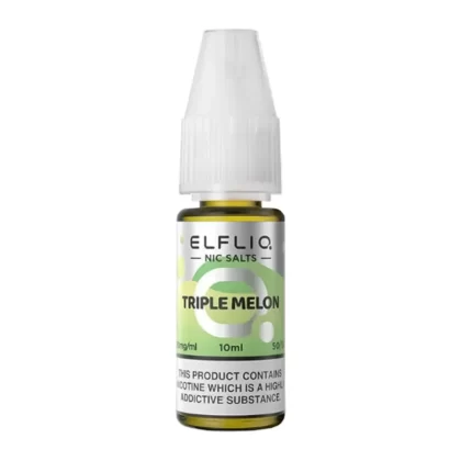 Triple Melon Elfliq Nic Salt E-liquid By ELF Bar - Eliquidsupply