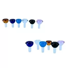 Bowl 14mm Male – 6 Bowls Per Pack – Color Solid