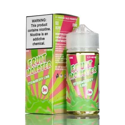 Fruit Monster - Strawberry Lime - 100mL - 6mg
