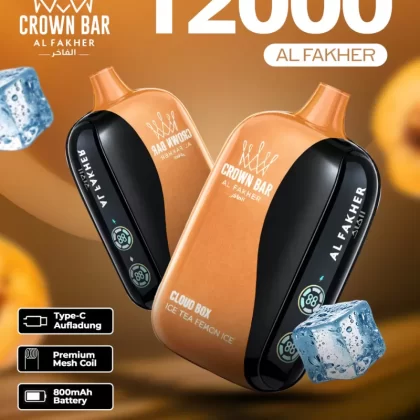 Al Fakher Vape 12000 - Ice Tea Peach Ice