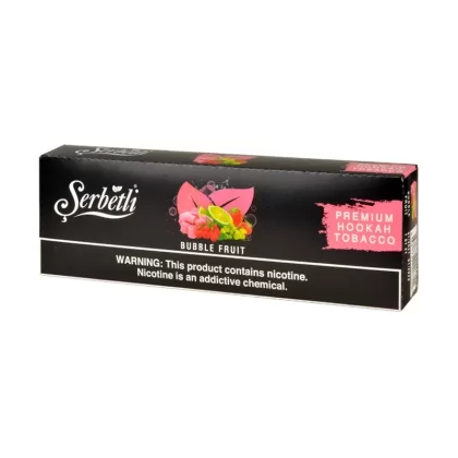 Serbetli Premium Hookah Tobacco Bubble Fruit - Size#10 Packs of 50g>250g (4D5C13)