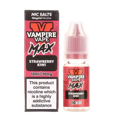 Strawberry Kiwi Nic Salt E-Liquid by Vampire Vape Max - Vapesuperstore Co