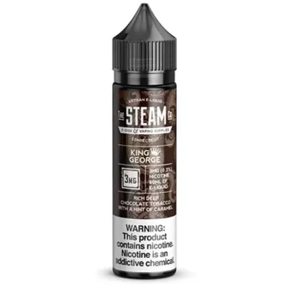 King George E-Liquid by The Steam Co E-Liquid - Size#60ml~Nicotine#0MG>3MG>6MG>12MG