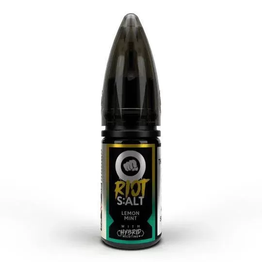 Lemon Mint Hybrid Nic Salt By Riot Squad - 10mg