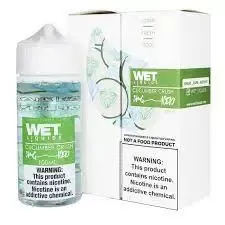 WET LIQUIDS Cucumber Crush Ice E-liquid -100ml - Vapebazaar Pk