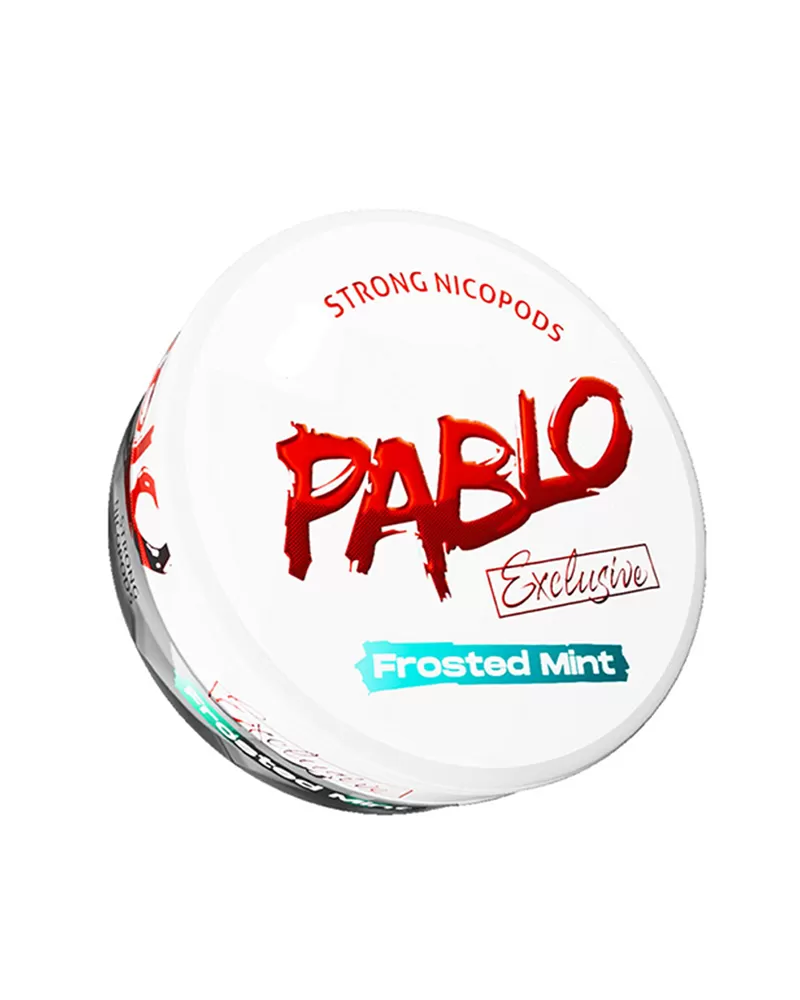 Pablo Exclusive Frosted Mint Nic Pouches - Image 2