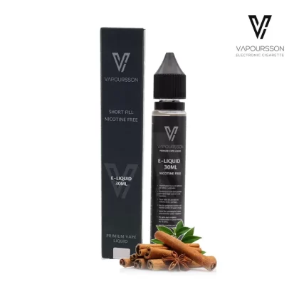 Vapoursson e-Liquid – Cinnamon 0mg 30ml Shortfill | Cigee