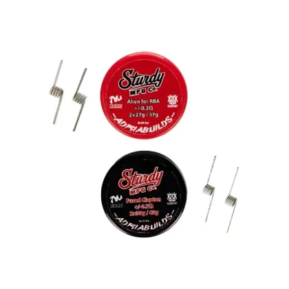 Sturdy Mfg Co. x Adria Builds – Prebuilt Clapton Coils - Vapejuice