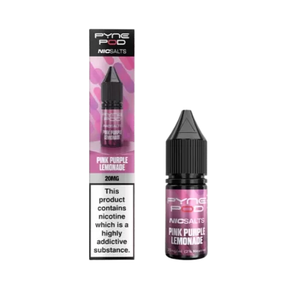 Pyne Pod Nic Salt Pink Purple Lemonade E-Liquid