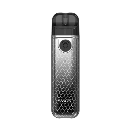 SMOK Novo 4 Mini Pod Kit - Color#7-Color Cobra>Black Cobra>Fluid 7-Color>Fluid Black Grey>Green Blue Cobra>Rasta Green Cobra>Red Stabilizing Wood>Silver Black Cobra>Silver Red Cobra>White Co