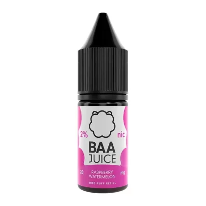 Raspberry Watermelon By Baa Juice 10ml Nic Salt - Nicotine Strength#10mg (Salt)>20mg (Salt)>5mg (Salt)