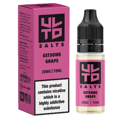 Getsome Grape ULTD Nic Salt E-Liquid – 10ml